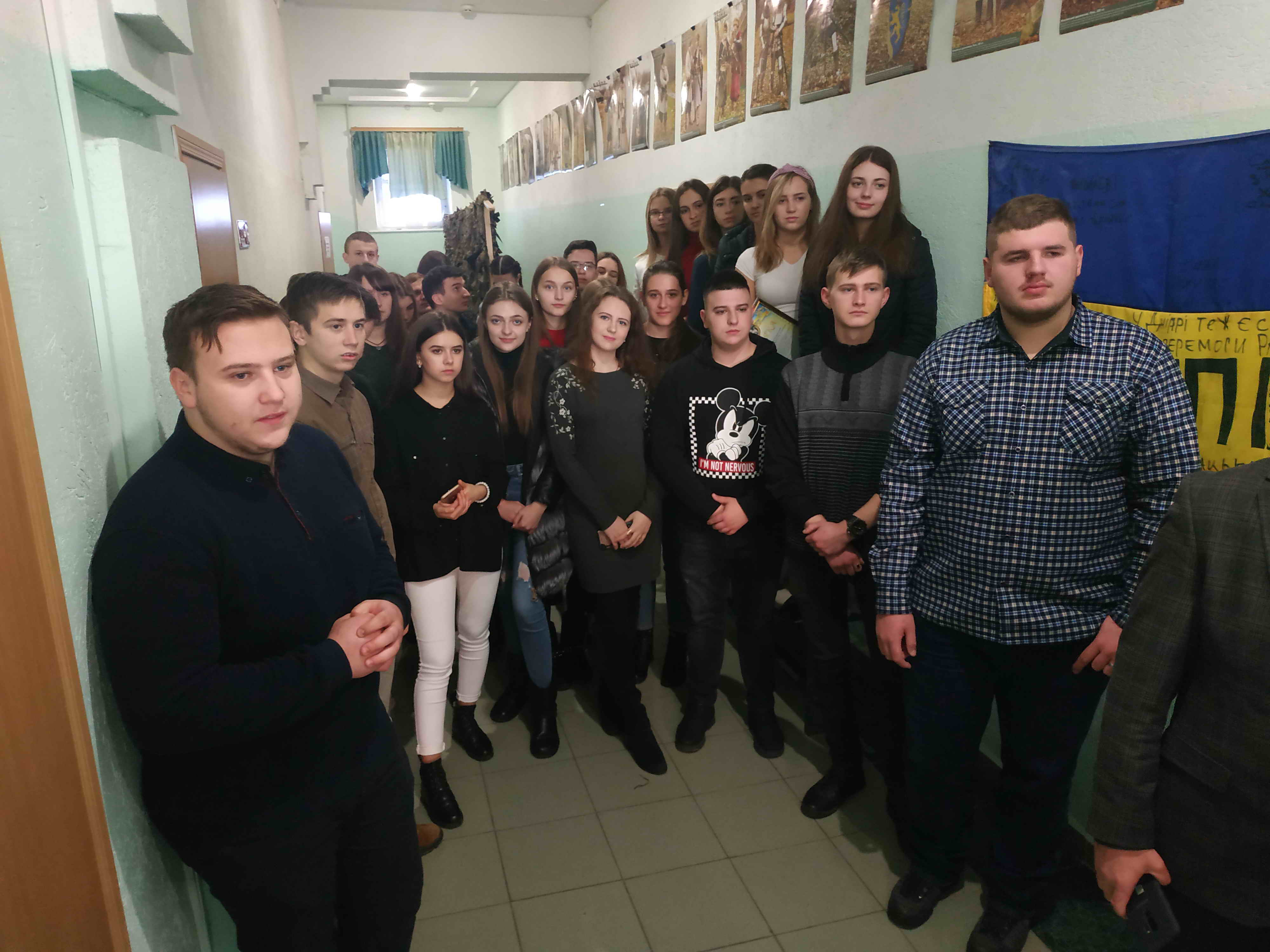 Історики перед врученням грамот 44-ї окремої артилерійської бригади